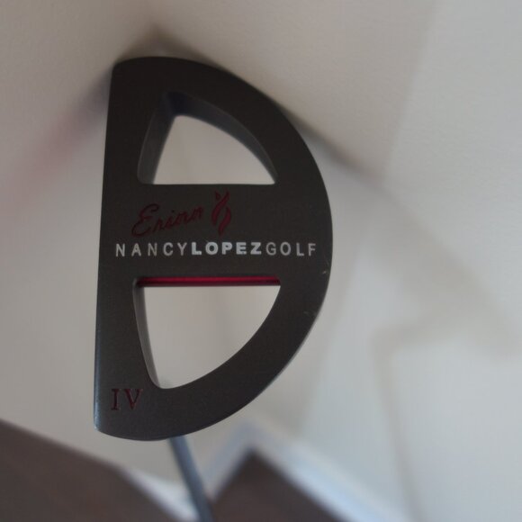 Vintage Nancy Lopez Golf Erinn IV Left Handed Putter with Magnetic Head Cover - Picture 3 of 16